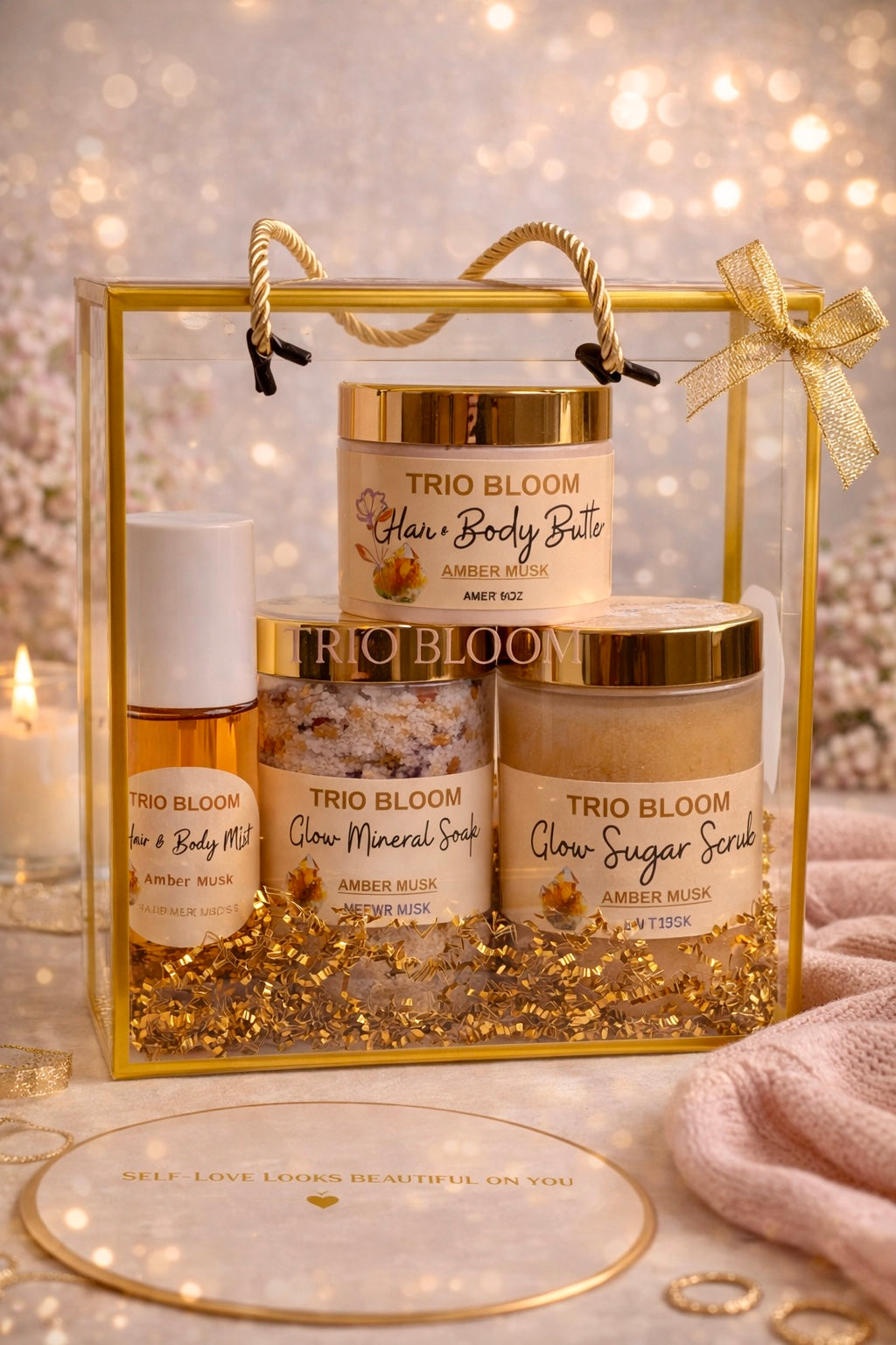 Trio Bloom Self-Care Gift Set ✨