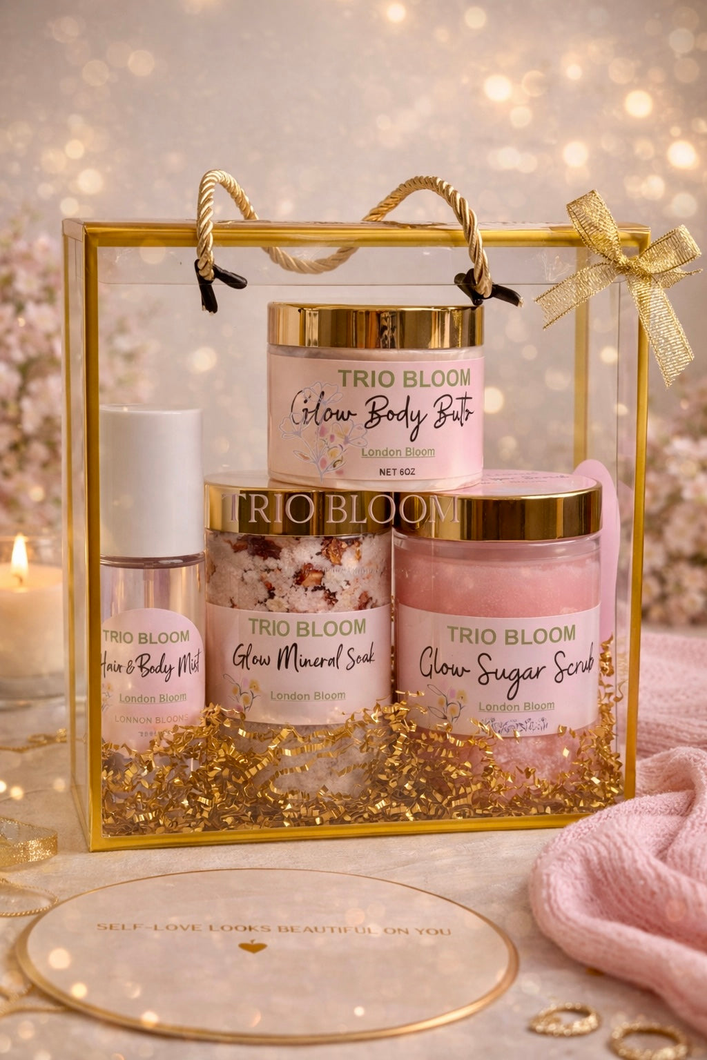 Trio Bloom Self-Care Gift Set ✨