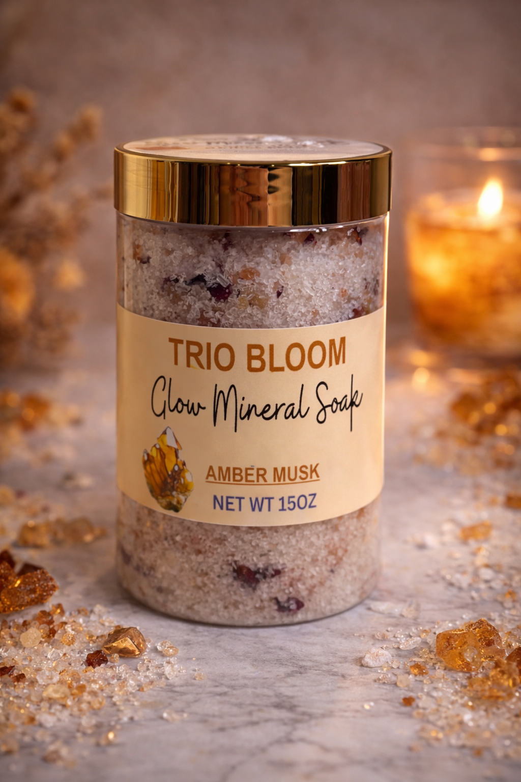 Glow Mineral Soak | Magnesium-Rich Bath Salts